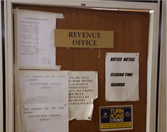 Police revenue office